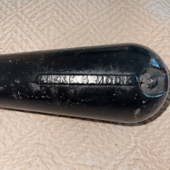 Military Inert Practice Dummy Bomb Black - Picture 3 of 13